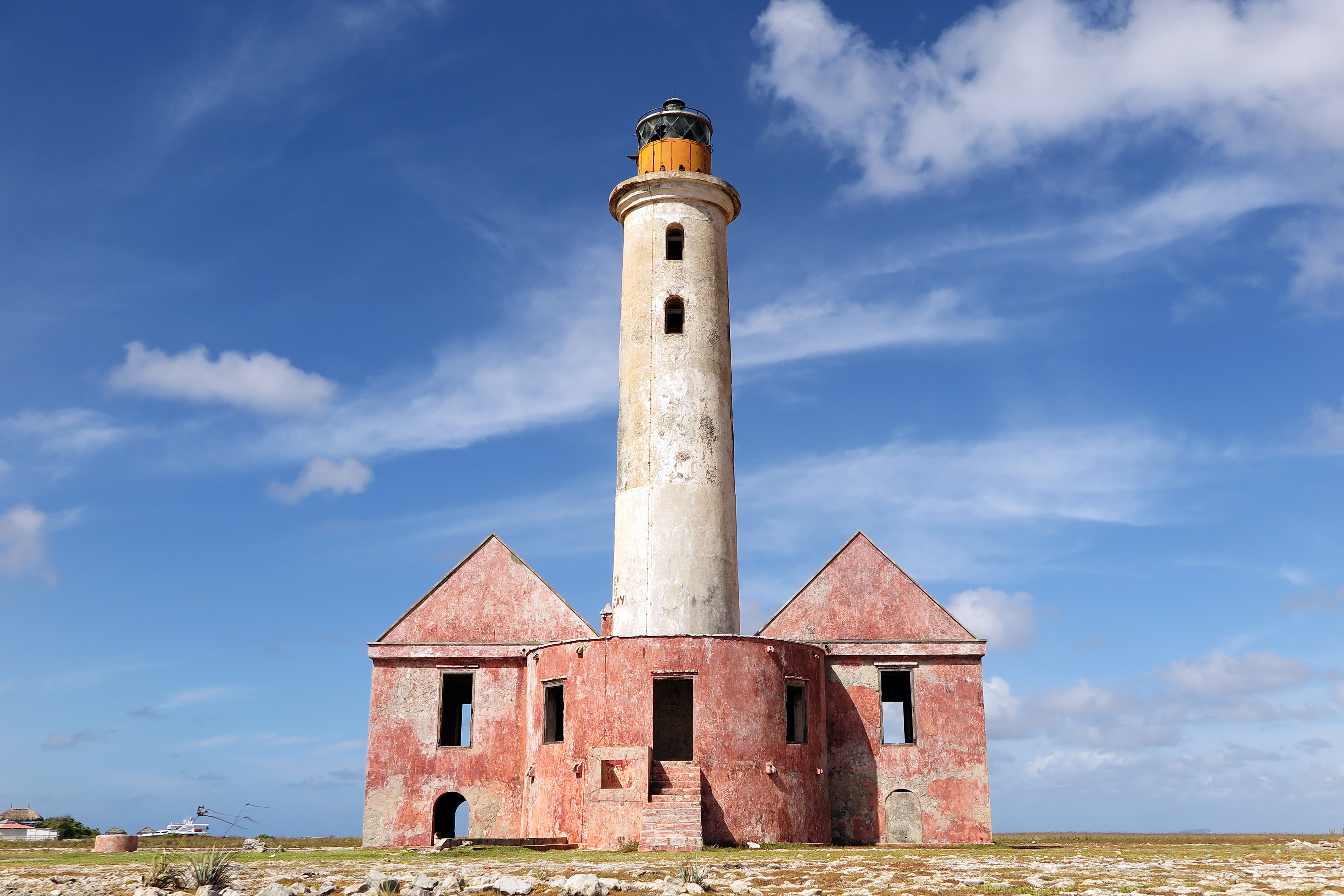 2018-01-24 - 10-35-42 - Klein Curacao - Leuchtturm (außen)